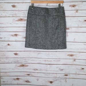 BANANA REPUBLIC MGM Tweed Pencil Skirt Sz 4 NWT